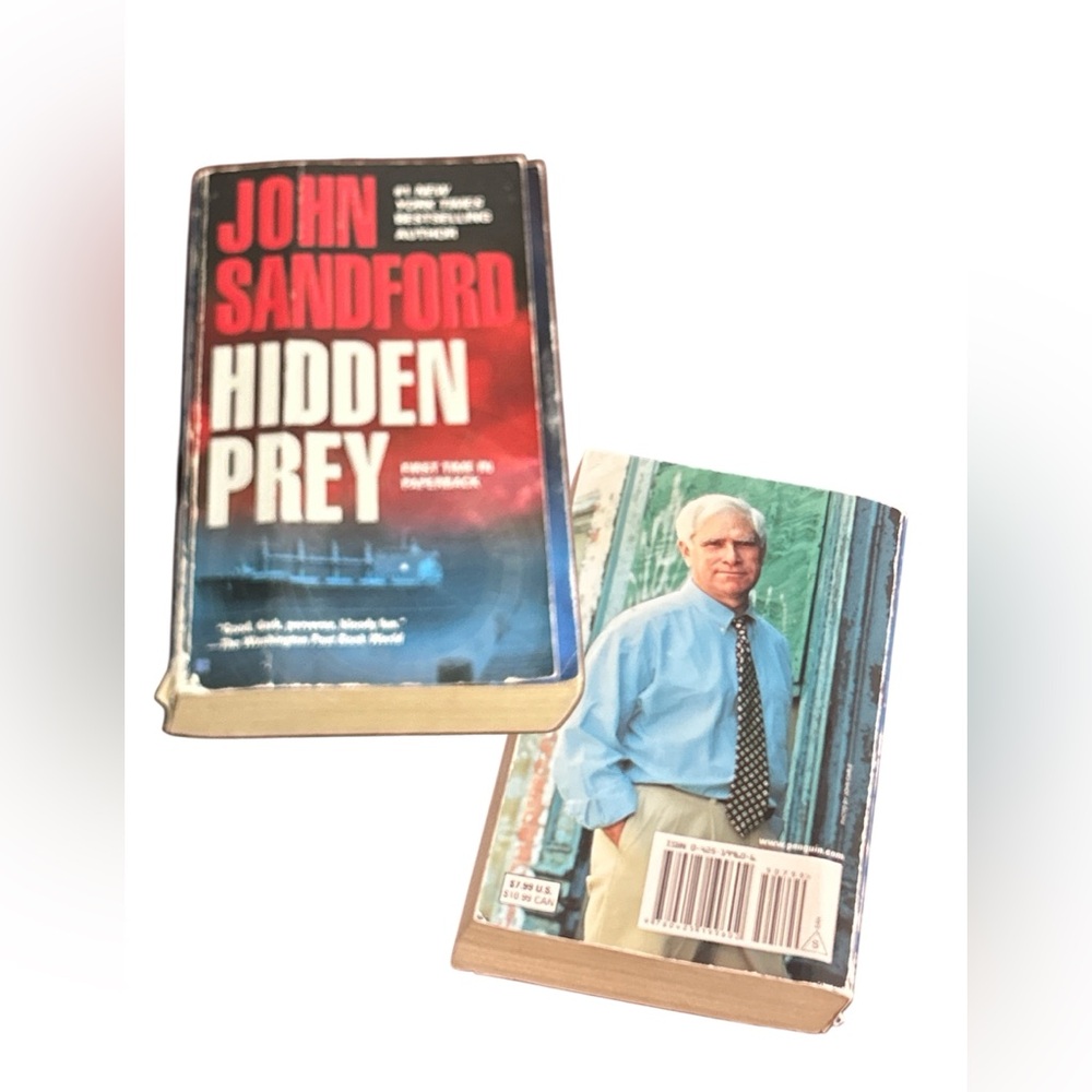 John Sandford Hidden Prey Paperback Book
